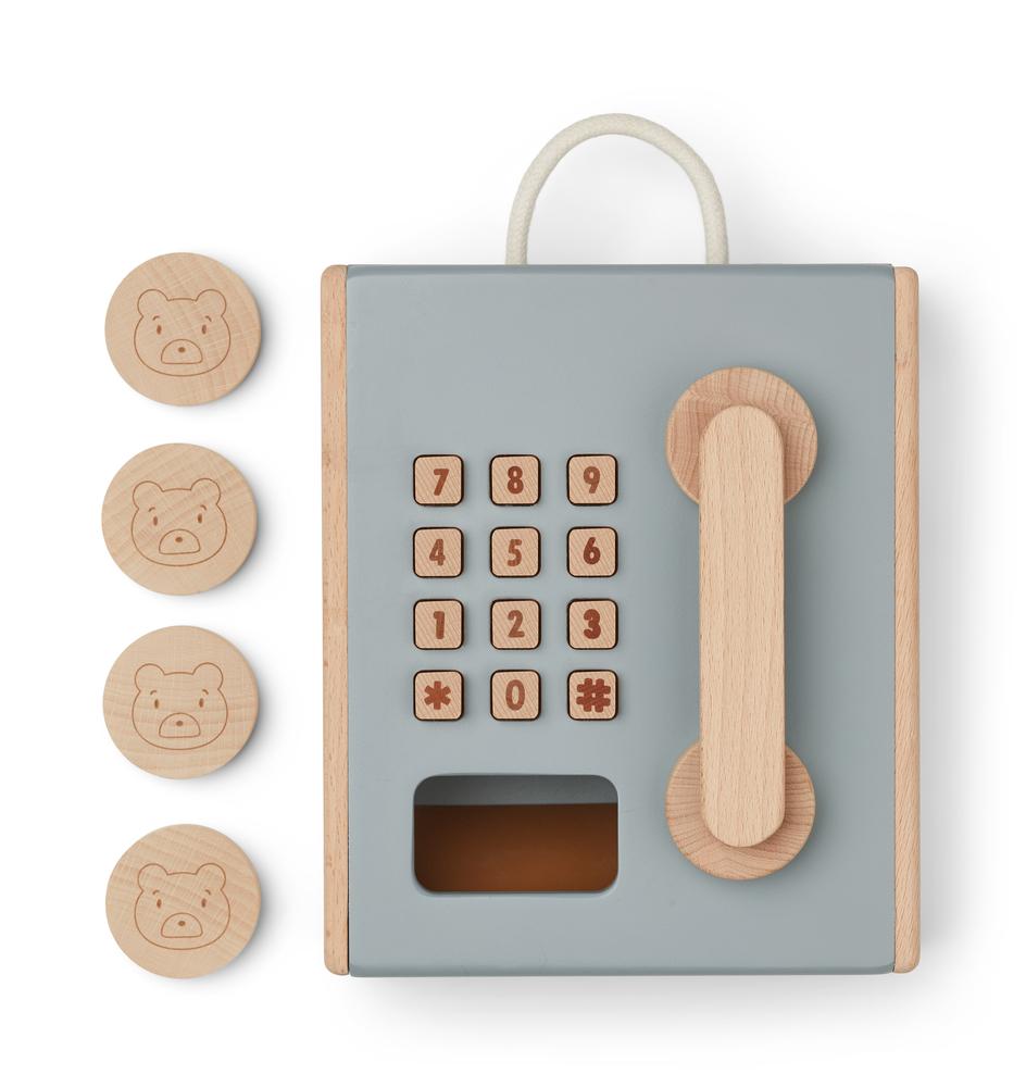 * Liewood Rufus Payphone | Blue Fog Multi Mix
