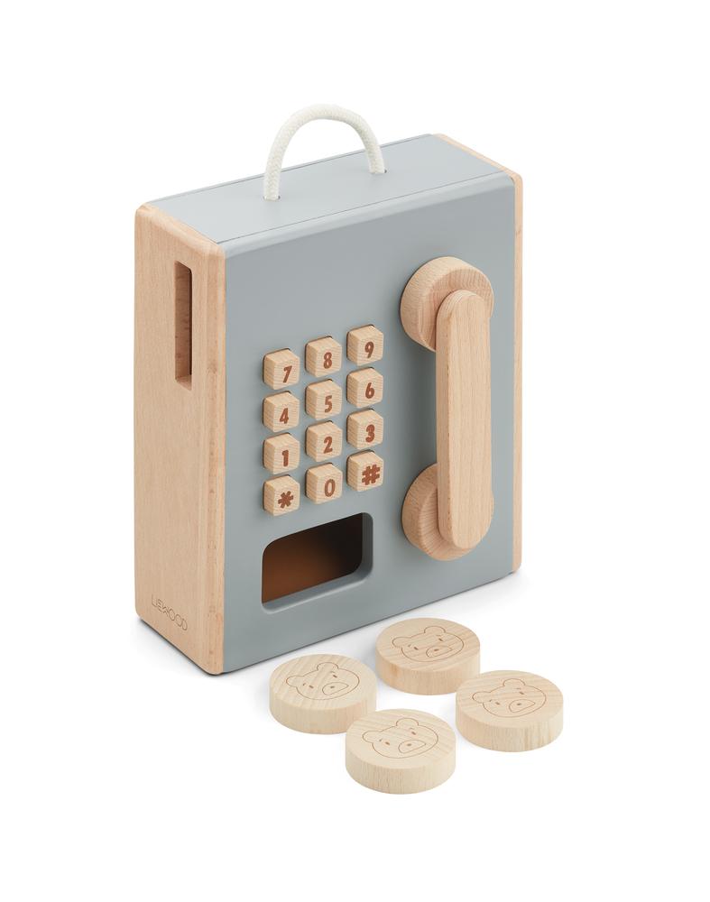 * Liewood Rufus Payphone | Blue Fog Multi Mix