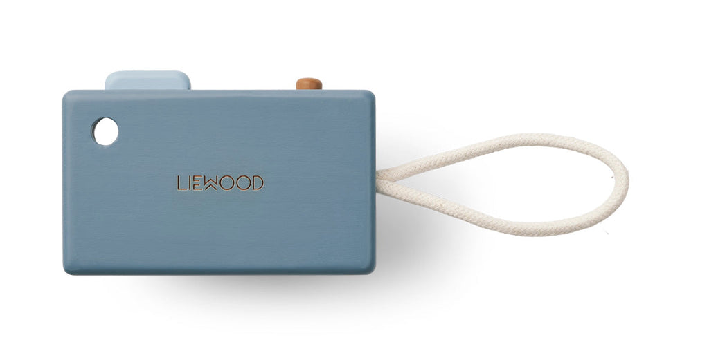 ZZZ Liewood Michael Houten Camera | Whale Blue/ Multi Mix *