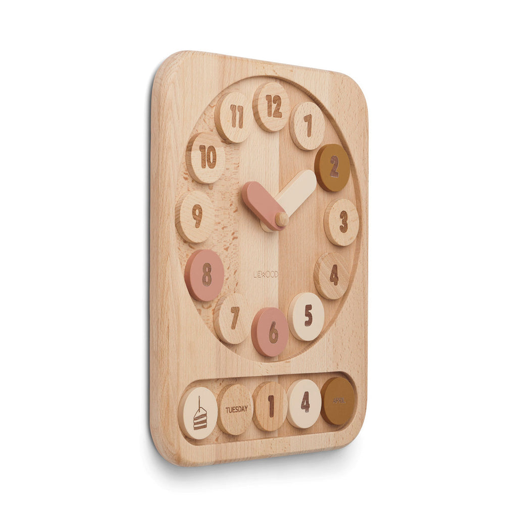 ZZZ Liewood Yelena Toy Clock | Rose Multi Mix*