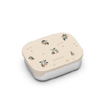 Liewood Arthur Lunch Box Met Vakjes | Peach / Sea Shell Mix