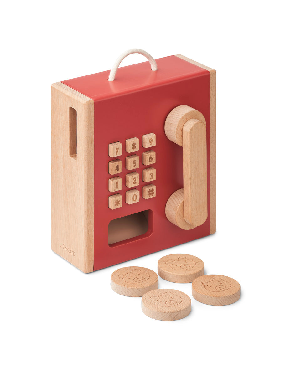 * Liewood Rufus Payphone | Apple Red / Pale Tuscany Rose
