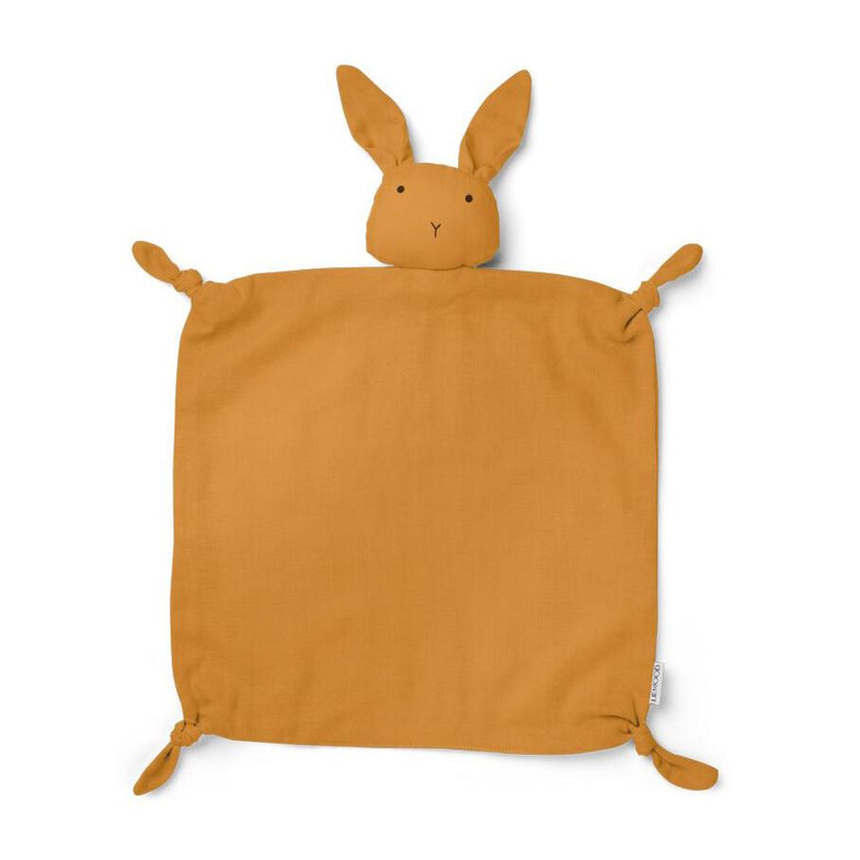 Liewood Agnete Cuddle Cloth Knuffeldoekje Rabbit Mustard