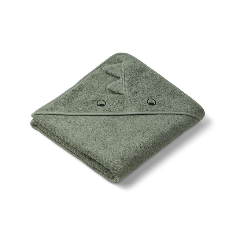 Liewood Augusta Towel badcape | Dino Faune Green*