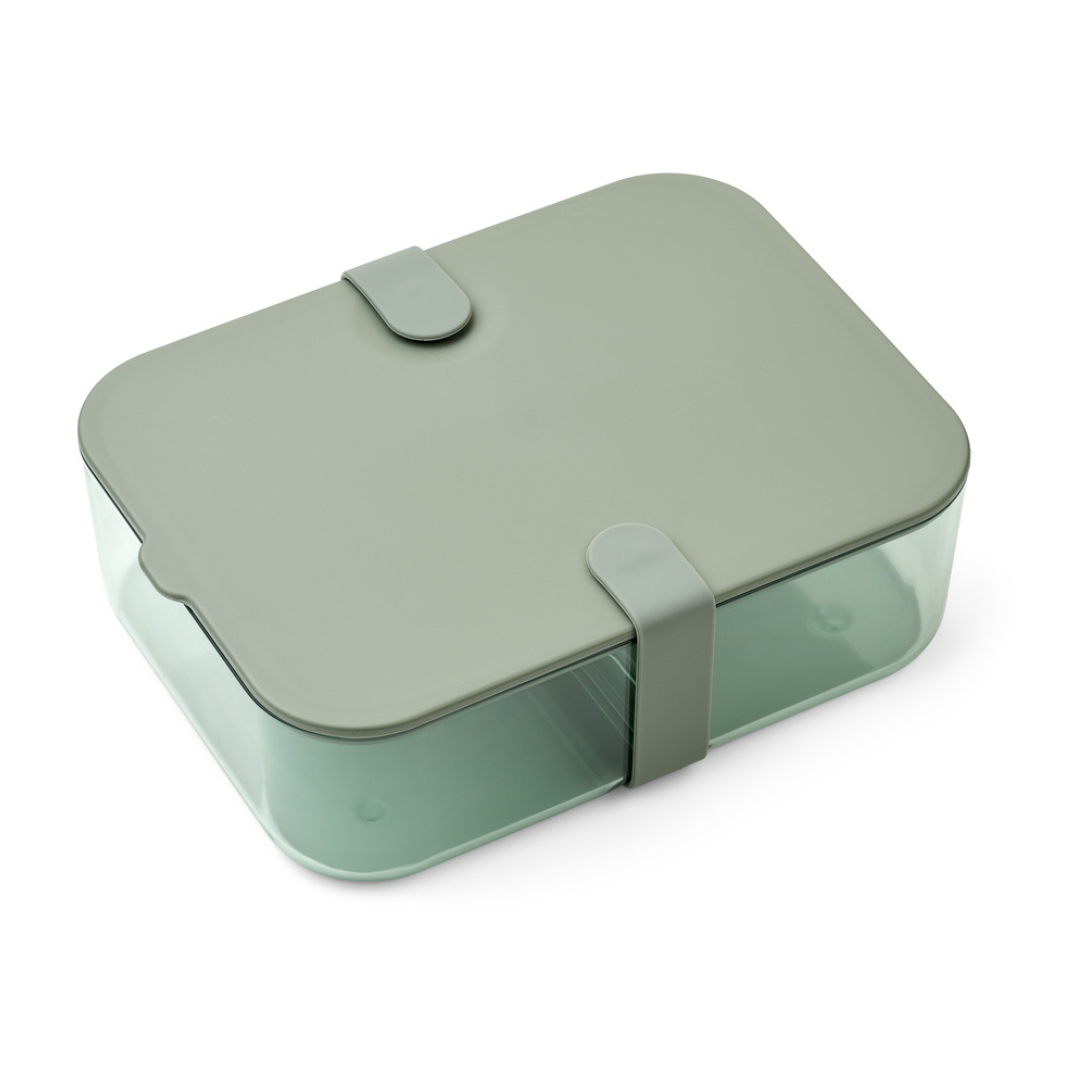 *  Liewood Carin Lunch Box Met Vakjes | Faune Green / Pepperrmint