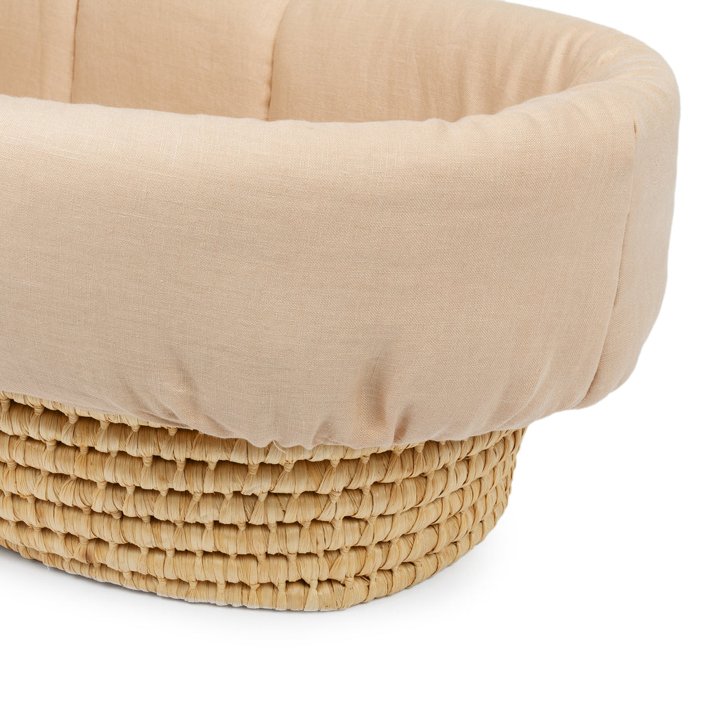 zzz Nobodinoz Padded Moses Cover Lin Français Sand *