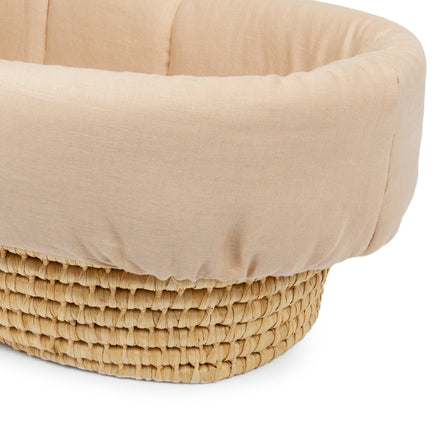 zzz Nobodinoz Padded Moses Cover Lin Français Sand *