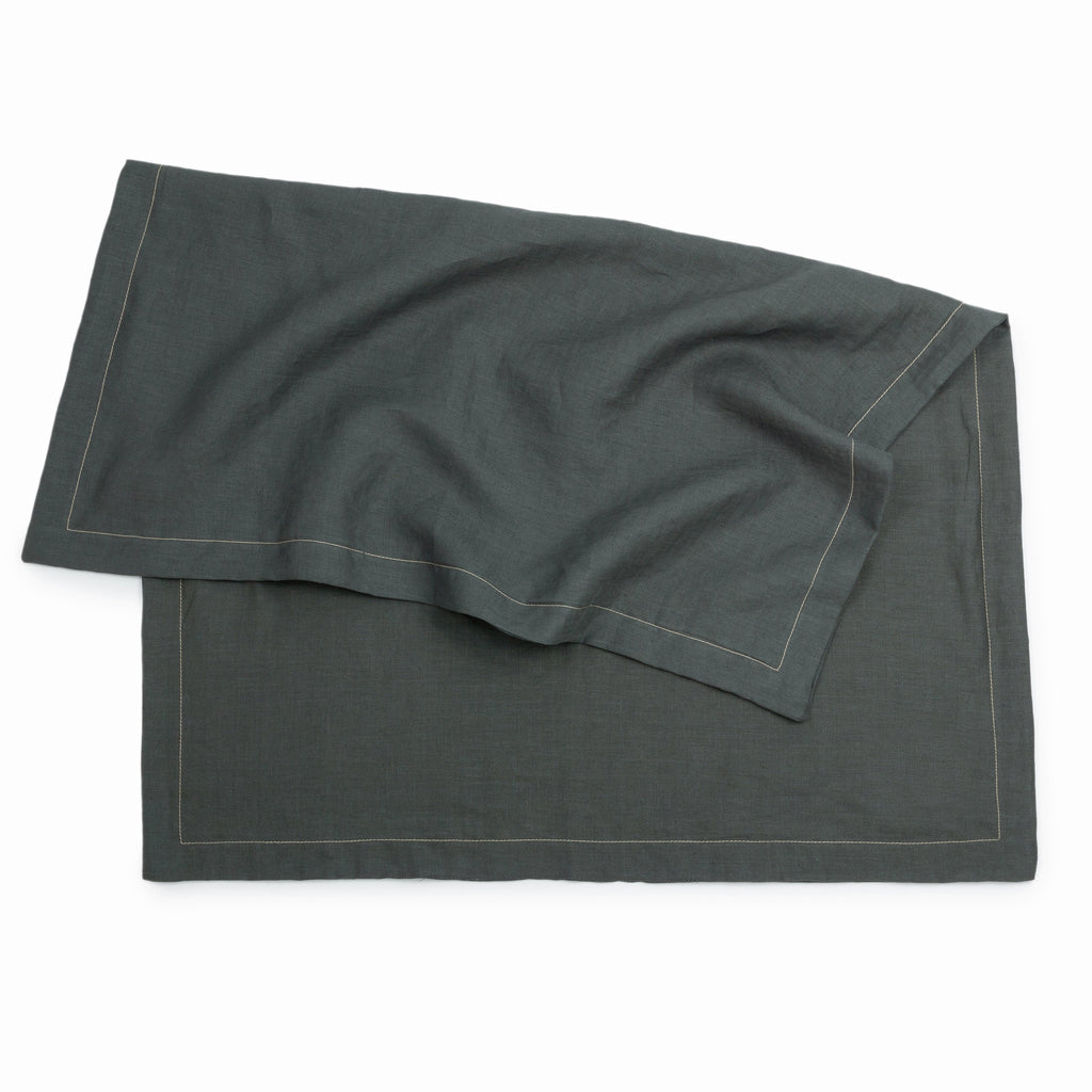 Nobodinoz Lin Français Summer Blanket 70x90cm Green Blue