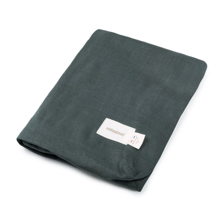 zzz Nobodinoz Lin Français Changing Cover 70x50cm Green Blue*