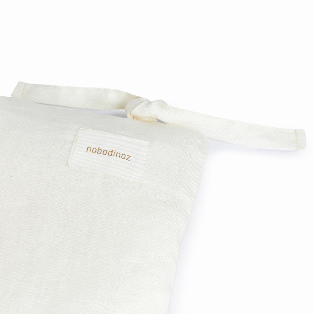 ZZZ Nobodinoz Lin Français Bedbumper 207x32x2cm Off White