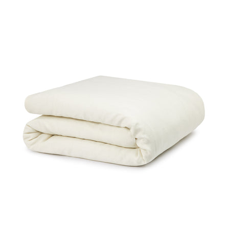 *  Nobodinoz Dekbedovertrek Lin Français 100x140cm Off White