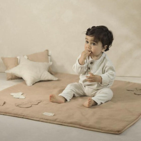 zzz Nobodinoz Lin Français Speelmat 98x98cm Sand *