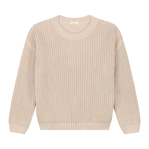 Yuki Chunky Knit Adult Sweater | Moon*