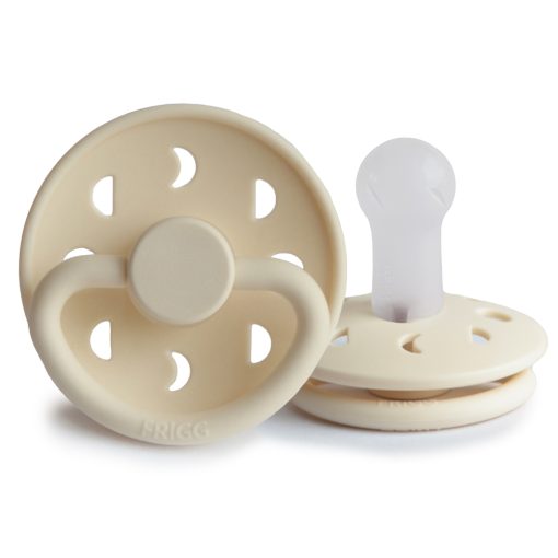 Frigg Moon Siliconen Fopspeen 0-6M | Cream Night