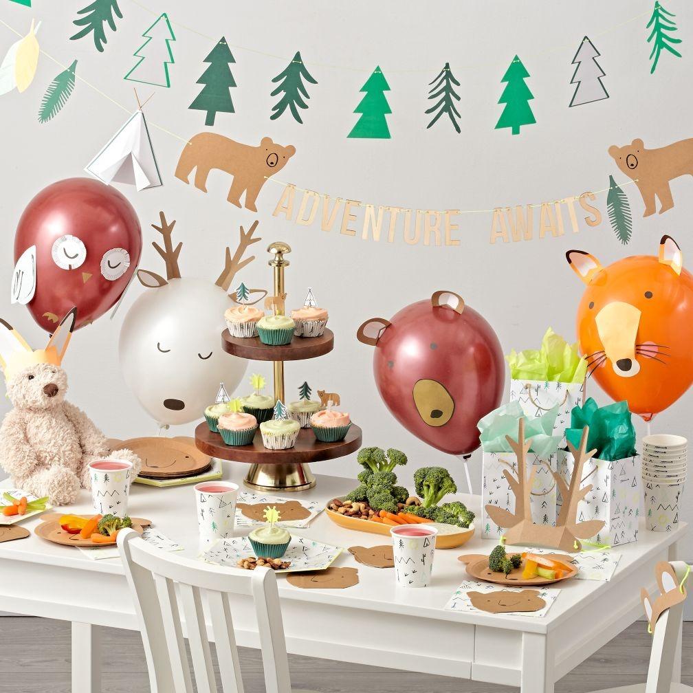 * Meri Meri set 8 kartonnen bordjes Merry Everything