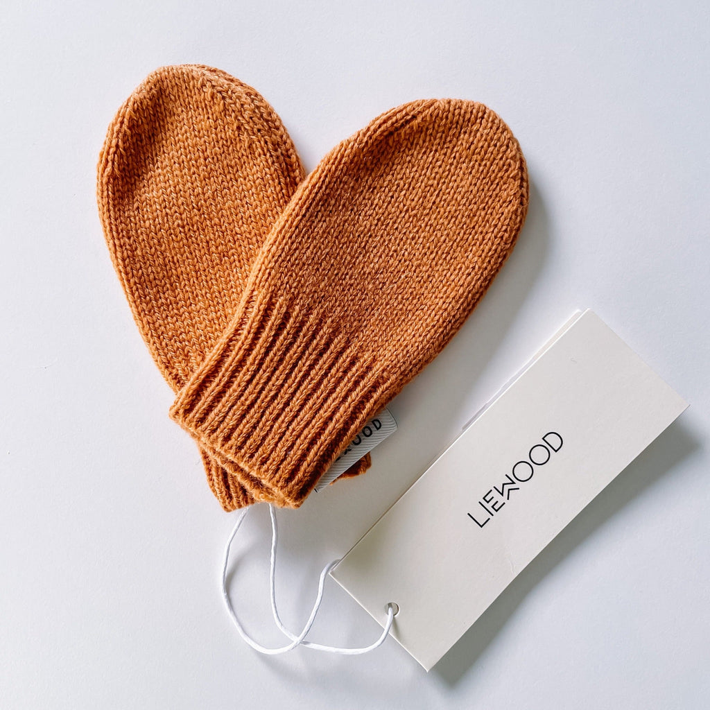 zzz Liewood Pipi Mittens | Golden Caramel