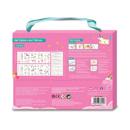 Avenir Set Nail Stickers + Tattoos | Unicorns