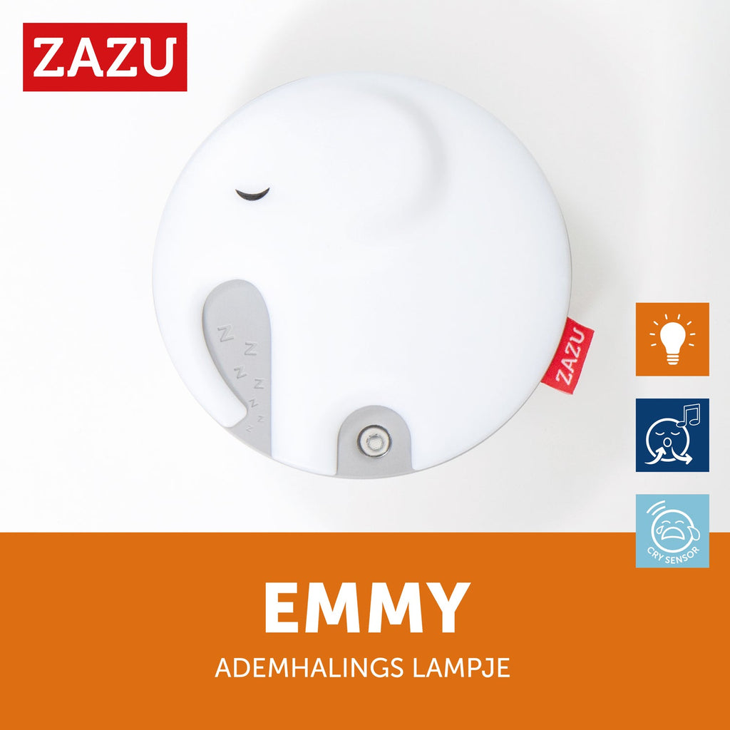 Zazu Ademhalingsnachtlampje & Muziekdoosje | Emmy De Olifant