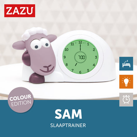 * Zazu Sam Het Schaap 3 in 1 Slaaptrainer | Paars