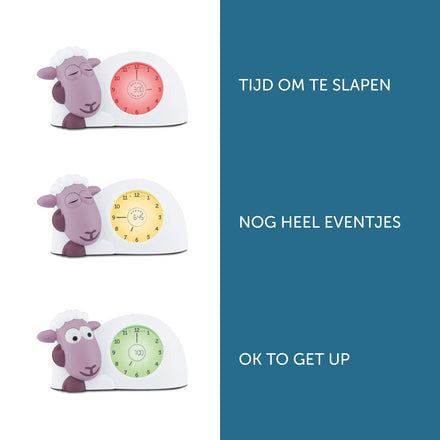 * Zazu Sam Het Schaap 3 in 1 Slaaptrainer | Paars