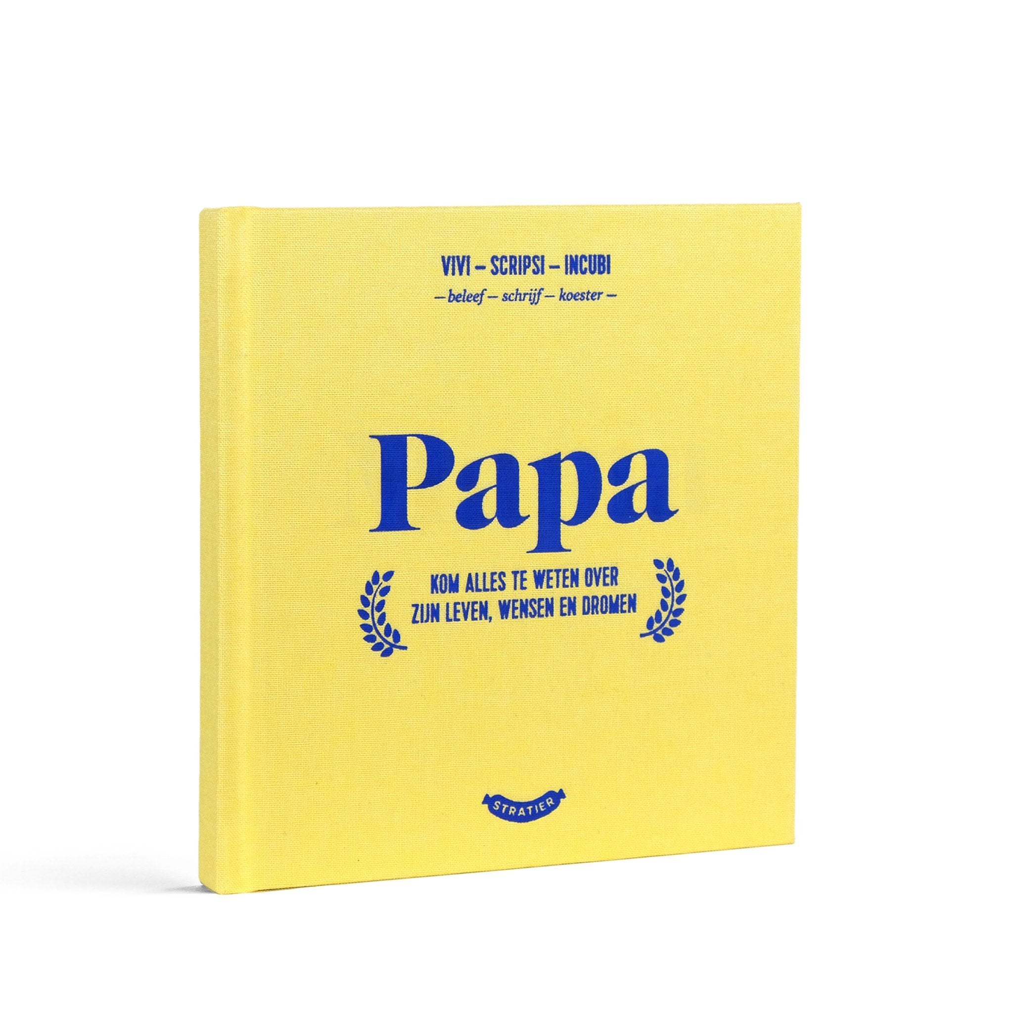 * Stratier invulboek | Papa