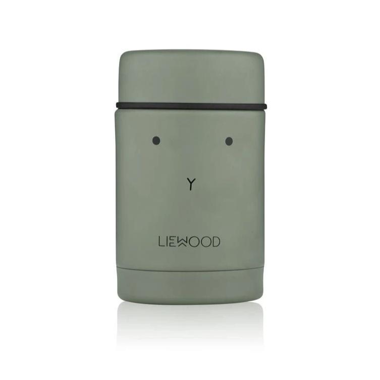 Liewood Nadja Food Jar | Rabbit Faune Green