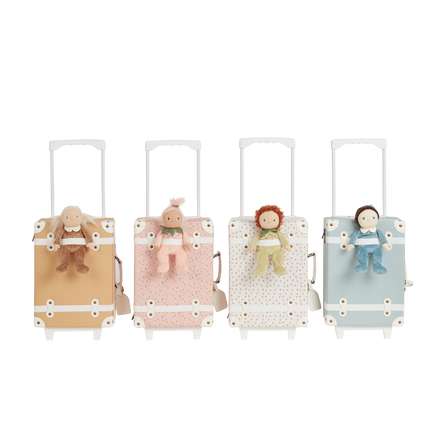 Olli Ella See-ya suitcase trolley | Butterscotch