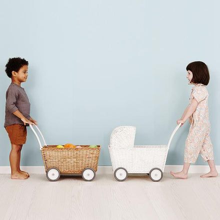 Olli Ella Strolley poppenwagen - Natural