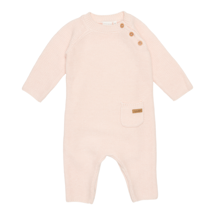 Little Dutch Babypakje Onesie Knit | Pink