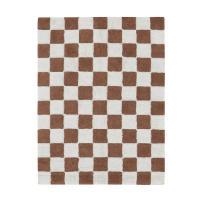 Lorena Canals machinewasbaar RugCycled Tapijt 120x160cm | Tiles Toffee