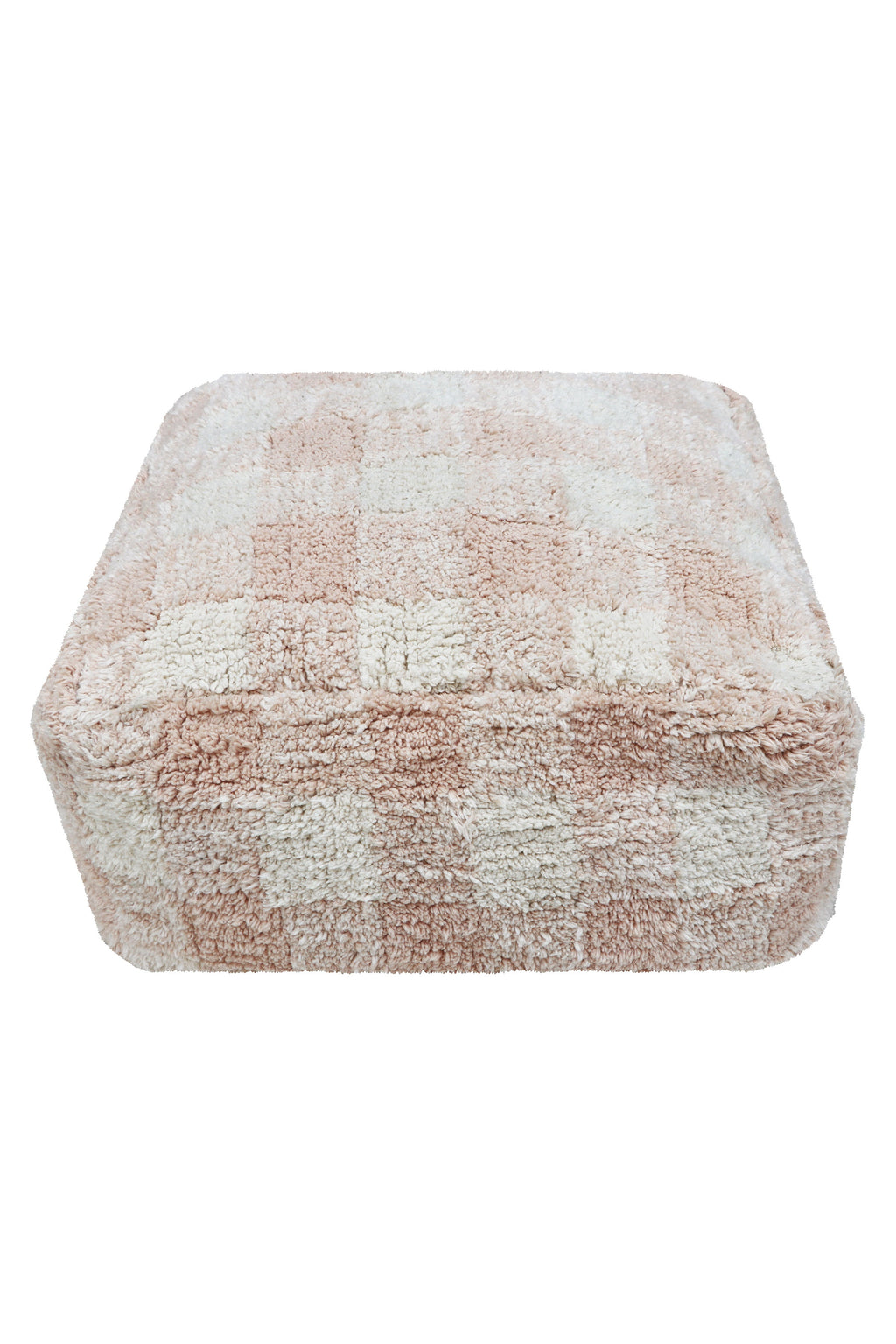 Lorena Canals Pouffe 20x40x40cm | Vichy Rose