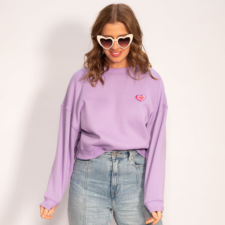 Elle And Rapha Sweater Amore Mio | Lavender*