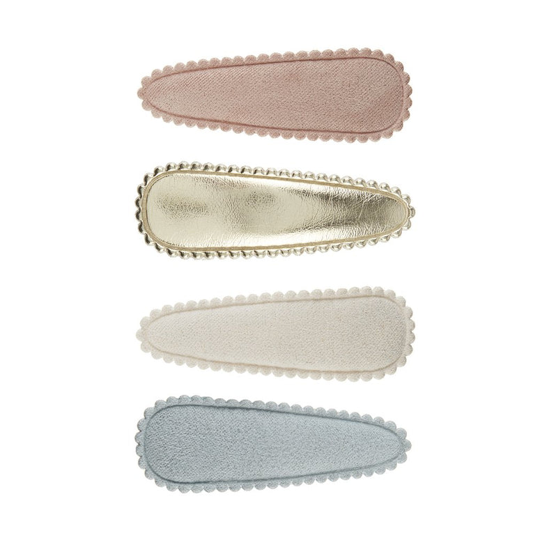 Mimi & Lula set 4 Clips | Pastel Blush