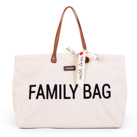 Childhome weekendtas XL Family Bag | Teddy OffWhite