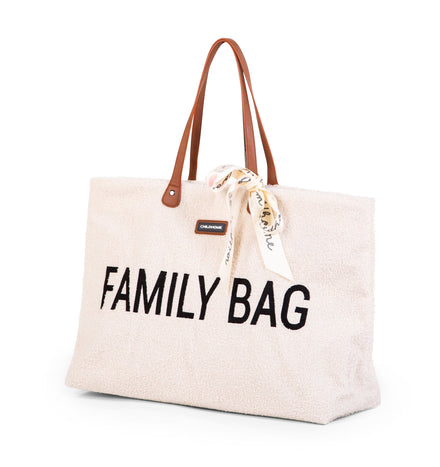 Childhome weekendtas XL Family Bag | Teddy OffWhite