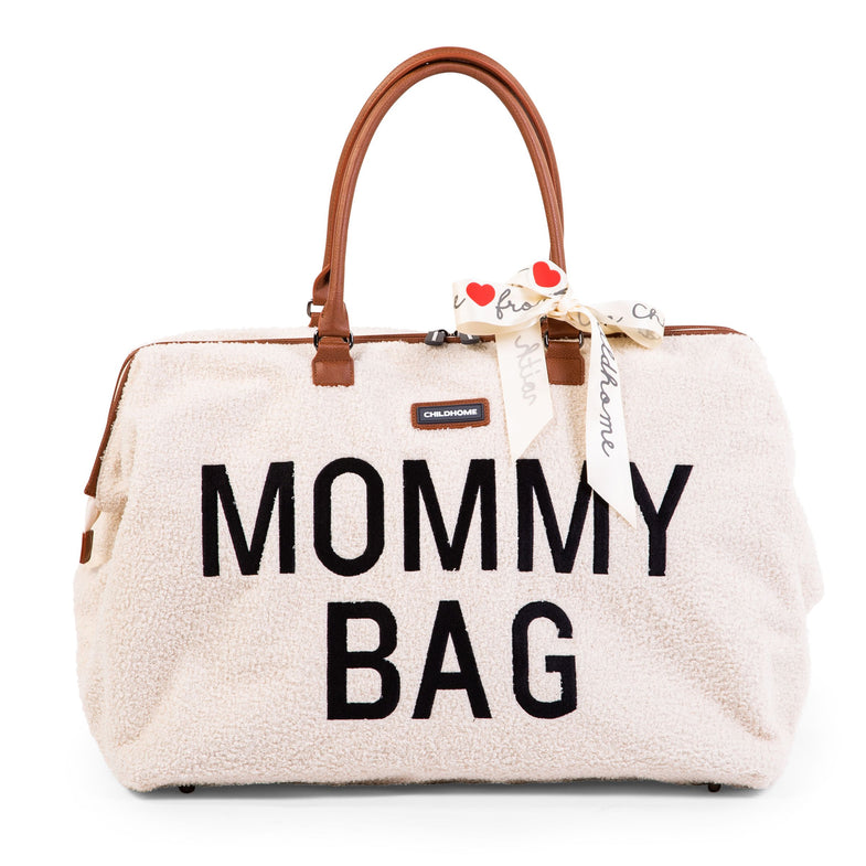 Childhome weekendtas XL Mommy Bag | Teddy OffWhite