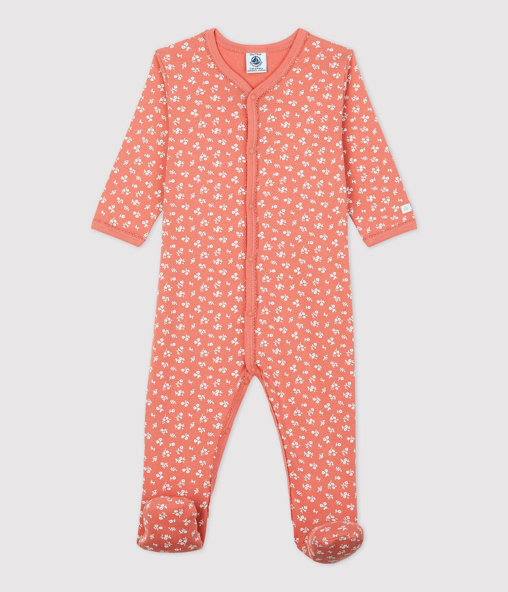 Petit Bateau Baby Pyjama I Bloemenprint *