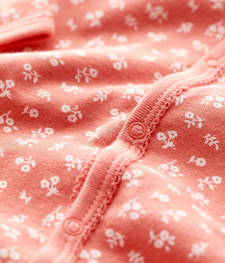 zzz Petit Bateau Baby Pyjama I Bloemenprint