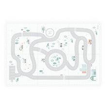 Play And Go EEVAA 2-In-1 Speeltapijt Puzzelmat & Opbergbox | Road