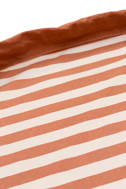 Play And Go Opbergzak Speelmat | Stripes Brown
