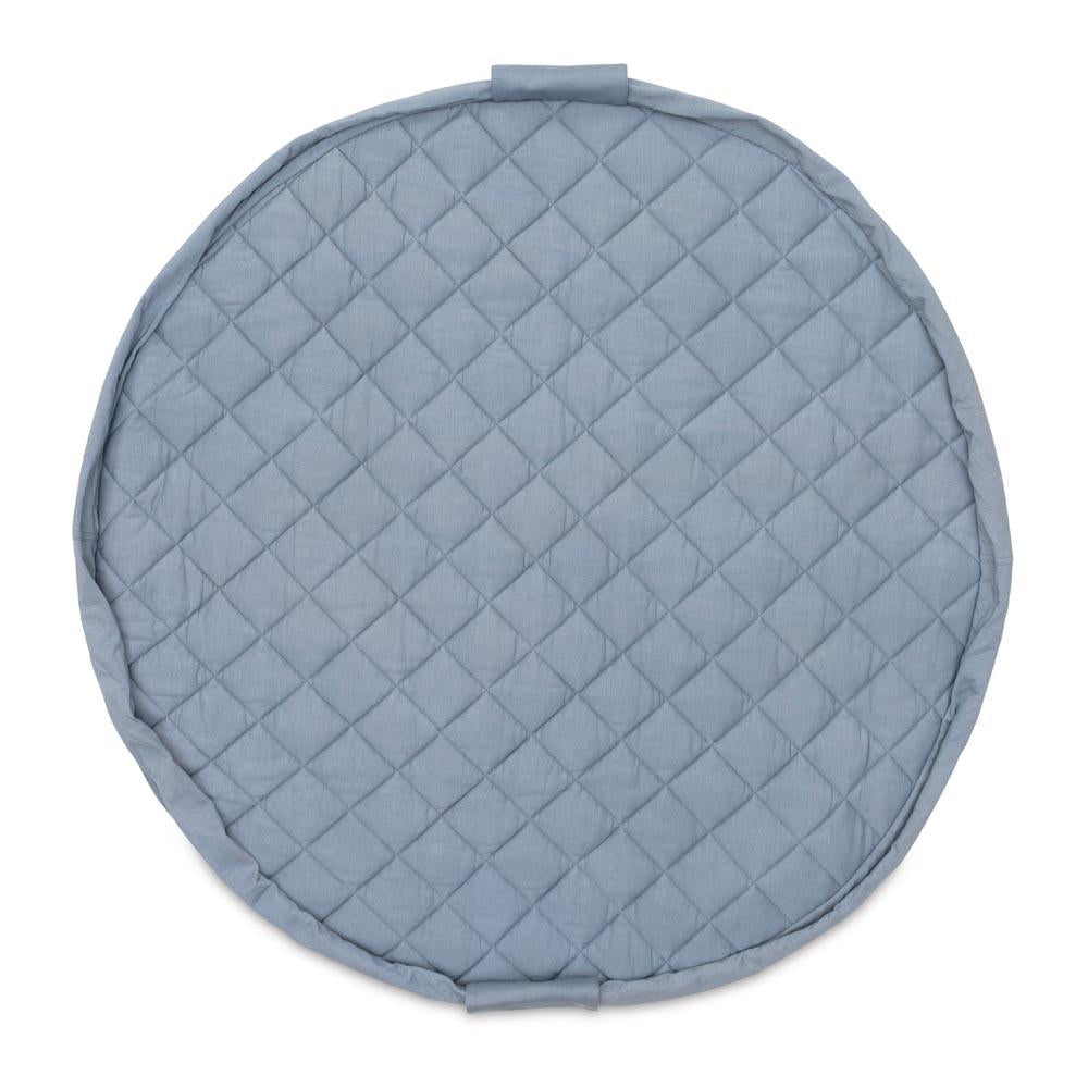 Play And Go Opbergzak Speelmat Organic | Dusty Blue