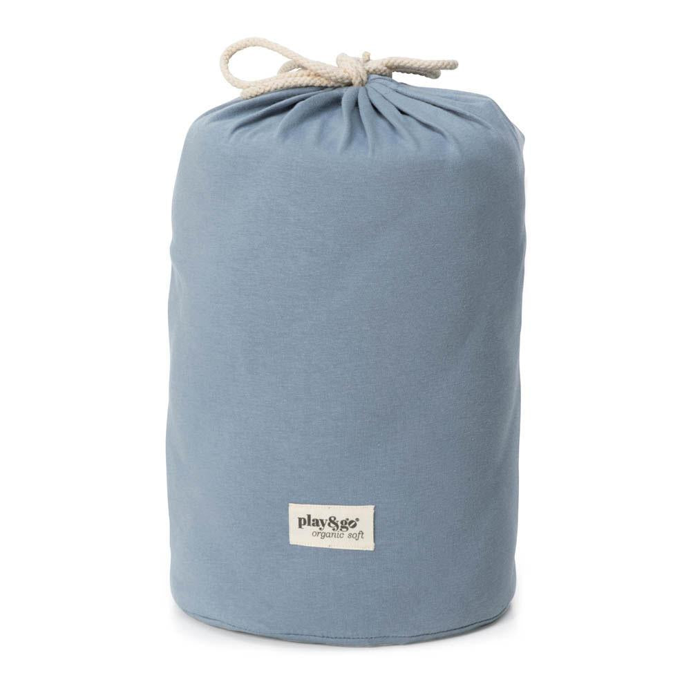 Play And Go Opbergzak Speelmat Organic | Dusty Blue