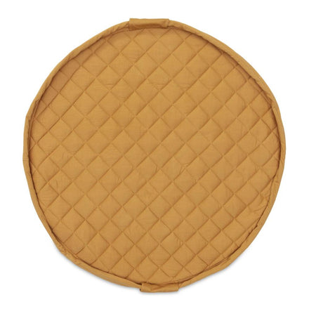 Play And Go Opbergzak Speelmat Organic | Mustard Chai Tea
