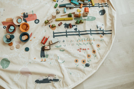 Play and go Opbergzak | Speelmat Farm