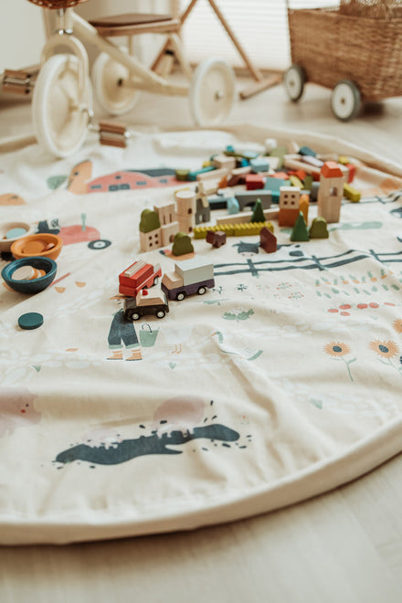 Play and go Opbergzak | Speelmat Farm