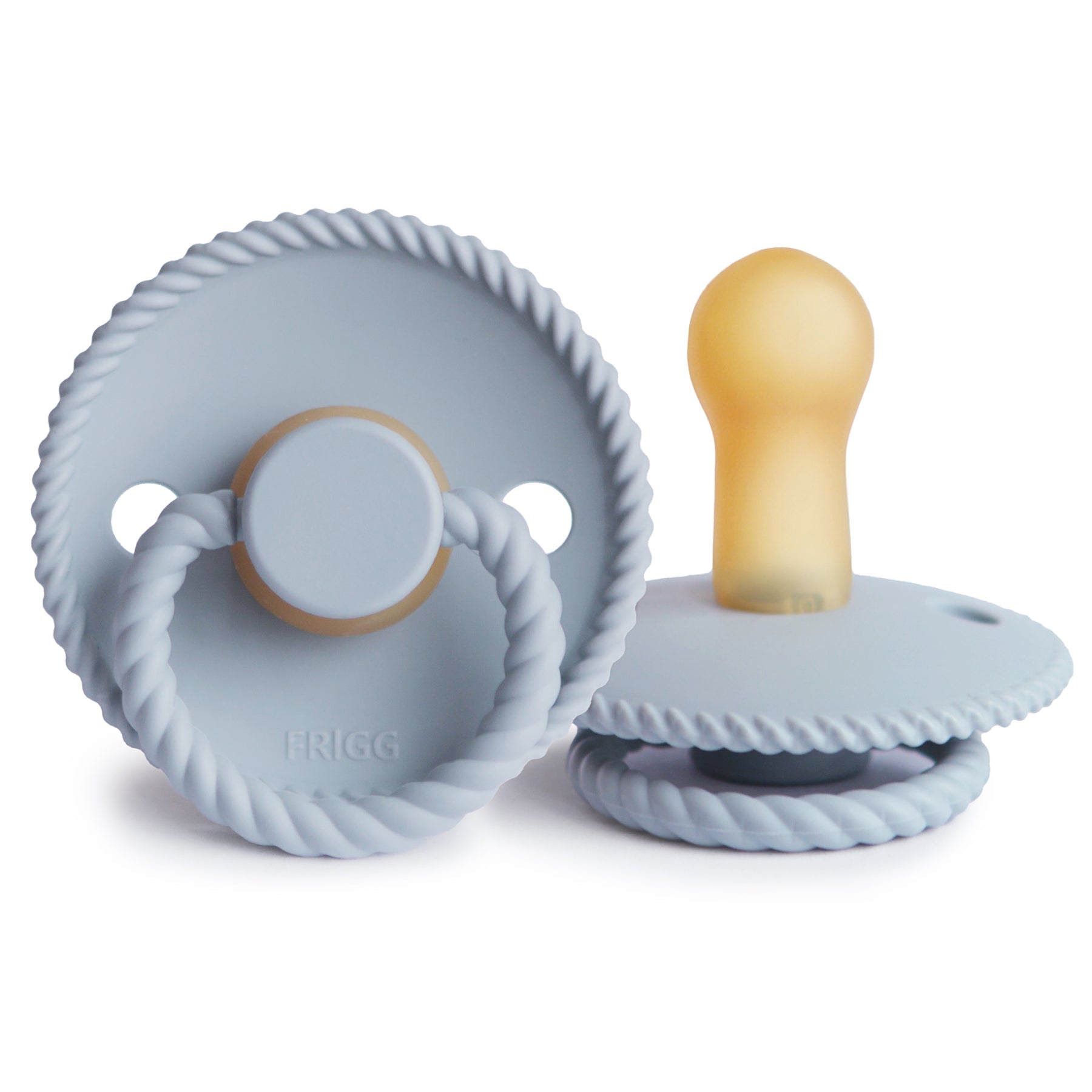 Frigg Rope Latex Fopspeen 6+M | Powder Blue