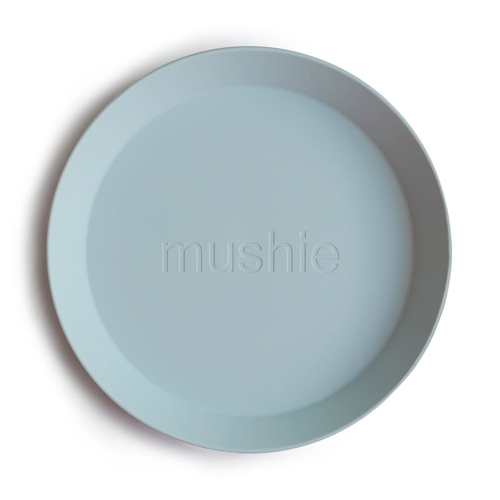 Mushie Set 2 Borden Rond | Powder Blue