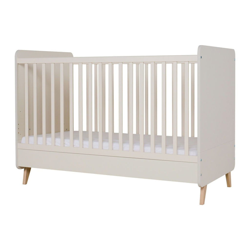 Quax Babybed Loft Meegroeibed 140x70cm | Clay