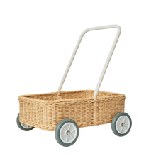 Olli Ella Rattan Wamble Walker Wagon *