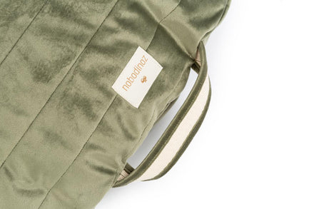 * Nobodinoz Sahara Pouffe | Olive Green